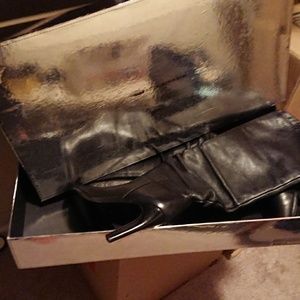 Brand new leather boots